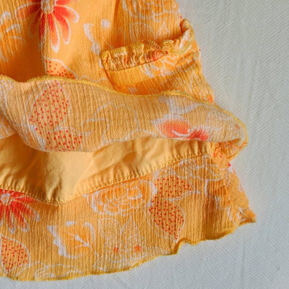 miniwear double layer floral summer dress with pockets 3 months - Picture 4 of 5